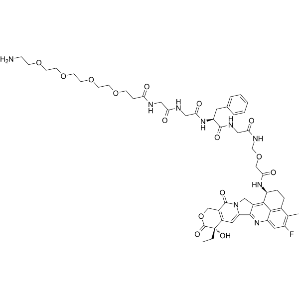 Amino-PEG4-GGFG-Dxd 2879227-88-8